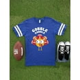 thumbnail image 6 of Tstars Turkey Shirt Toddler Infant Gobble Gobble Thanksgiving Shirts for Boys Girls 3T Blue, 6 of 7