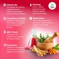 thumbnail image 4 of Natures Craft Hormone Balance for Women, Menopause Relief & Feminine Balance Gummies, 120 Count, 4 of 10