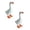 7 Inch Office Desk Decor(2 Pcs), variant on 7 Inch Desk Goose Desktop Goose Statue Magnetic Goose Key Holder Funny Goose Figurine for Office Table or Home Decorations Idea