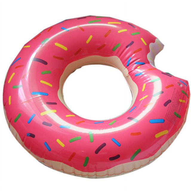 nipocaio Bouée de Piscine 1 Pce, Bouée Donut Adulte, Bouée Ronde, Donuts Gonflables, Bouée Adulte, Radeau Gonflable pour Piscine, Vacances, Jouets de Piscine, Adapté pour Enfants Ou A