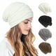thumbnail image 3 of ¡Guau! Gorro de punto para hombre y mujer, estilo informal, cálido y con forro polar, para exteriores, gorro de invierno de punto con forma de diamante a la moda, 3 of 5