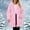 Pink, variant on Pyhlmscde Women's Fashion Casual Fleece Zipper Long Coat, Winter Coats for Women, Winter Clothing for Women, Womens Cardigan Sweaters