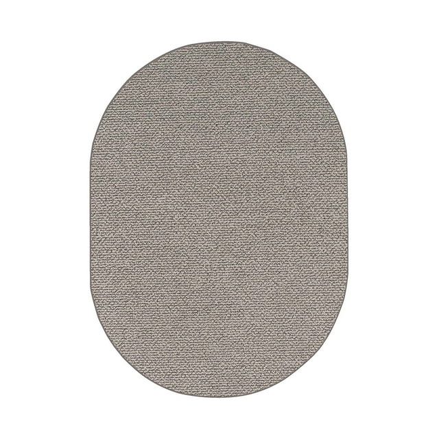 Urban Retreat Ultra Soft Area Rugs Pewter - 9'x12' Oval