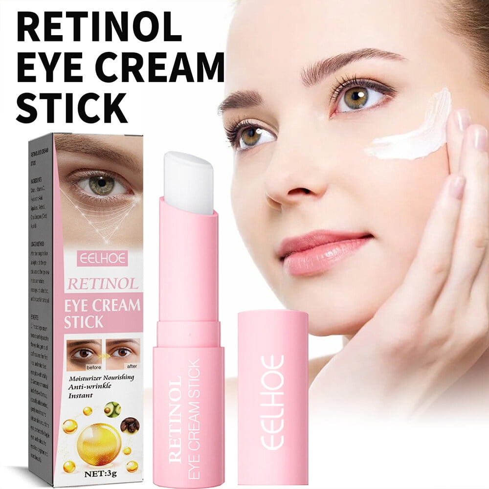 Retinol Eye Stick,Retinol Eye Cream for Reduces Fine Lines,Wrinkles