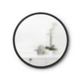 thumbnail image 1 of Miroir mural décoratif rond Umbra Hub, noir, 1 of 6