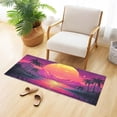 thumbnail image 2 of Bath Mat, Soft Absorbent Bath Rug, Mountain at Sunset Bath Mats for Bathroom, Living Room Bedroom Home Floor Mat, Bath Mat for Tub Non Slip 20 x 39 Inch Home Decor, 2 of 7