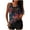 Red, variant on WREESH Women's Patriotic Tankini American Flag Print Two-Piece Swimsuit for Independence Day Beach Style Red