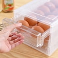 thumbnail image 5 of MOQIN Home Egg Container With Lid & Handle for Refrigerator, Pack of 2, Clear Egg Holder for Kitchen Storage, Total Stores 48 eggs, 5 of 7