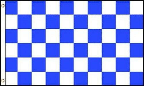 3'x5' Checkered Flag Purple & White Outdoor Indoor Banner Pennant Sports New 3x5 