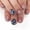 D, variant on July 4 Independence Day Short Square Patriotic Acrylic Press On Nails, US Flag Silver Glitter Fake Nails, 24 Pcs Reusable Glue On False Nails for Memorial Day Holiday Party Daily Manicure Supplies