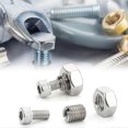 thumbnail image 4 of 20 Pcs Thread Repair Insert Threaded Bolts with Female M8 X 1.25 and Male M10 X 1.5 Thread for Furniture Projects Nut Screw Reducer Conversion Stainle, 4 of 5