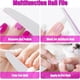 thumbnail image 5 of Limas de Uñas 100/180, Pulidor de Uñas, 15 PCS Limas de Uñas para Uñas Naturales, Limas de Uñas de Doble Cara para Uñas Acrílicas, Set Profesional de Manicura y Pedicura, 5 of 5