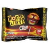Sonric's Rockaleta Lollipops, Mexican Lollipop with Bubble Gum Center, 20 Count