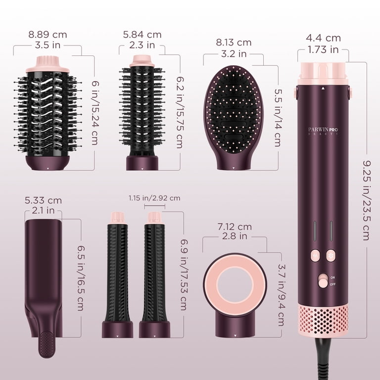 PARWIN PRO BEAUTY 7-in-1 Hot Air Multi-Styler, Jasper Plum photo 6