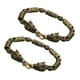 thumbnail image 3 of 2 pulseras vintage de cobre con forma de dragón para hombre y mujer: brazalete con cabeza de dragón y cadena de eslabones, joyería para fiestas., 3 of 7