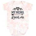 thumbnail image 3 of Inktastic My Mema Loves Me Girls Girls Baby Bodysuit, 3 of 5