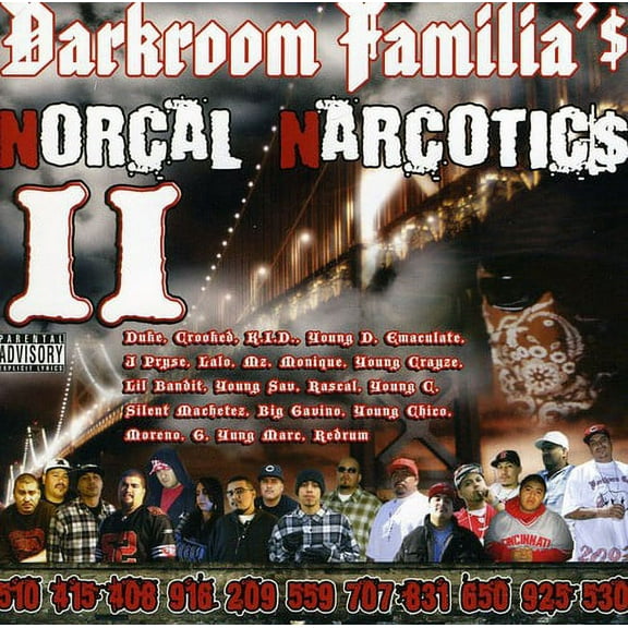 Darkroom Familia - Norcal Narcotics 2 - Rap / Hip-Hop - CD