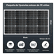 thumbnail image 2 of Kit Panel Solar 200w Con Controlador , Celda Solares De Casa Malubero Negro, 2 of 5