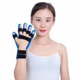 thumbnail image 4 of Blue - 1 Piece Finger Brace Hand Splint Training Support Extended Contact Finger Splint for Hemiplegic Dislocation Injury Recovery., 4 of 4