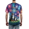 thumbnail image 5 of Happy New Year Bernese Mountain Dog Family Cheer Winter Midnight Firework All Over Print 3D Shirt Unisex Merch Berner Lover Gifts - 02025, 5 of 6