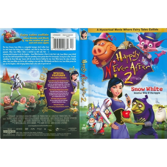 Happily N'ever After 2 DVD NEW