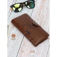 thumbnail image 2 of PULLIMORE Vintage Trifold Leather Wallet For Men & Women, Credit Card Holder with RFID, Front Pocket Wallet, 2 of 9