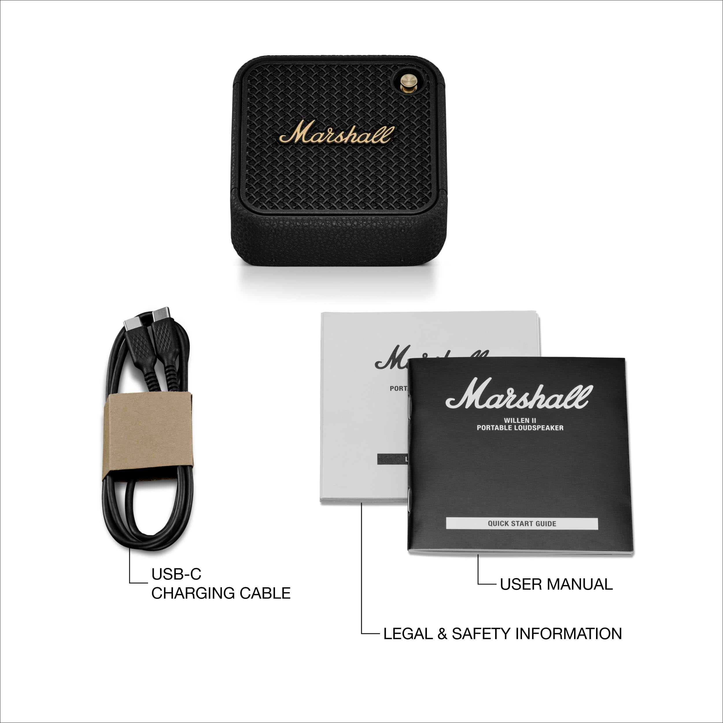 Marshall Willen II Portable speaker - Black - Walmart.ca