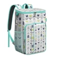 thumbnail image 1 of Rustic Home Decor Insulated Cooler Backpack - 20L Soft Cooler Bag, Artistic Design for Picnic, 1 of 5