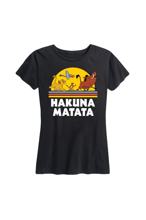 The Lion King - Hakuna Matata - Sunshine - Women's Short Sleeve Graphic T-Shirt
