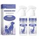 thumbnail image 1 of Desodorante natural para mascotas 1-3x, fragancia de lavanda, use desodorante en aerosol para eliminar instantáneamente los olores de las mascotas, 2 piezas, 1 of 5