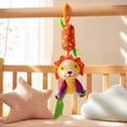 thumbnail image 5 of Kiddiway Baby Teether Wind Chime Car Hanging Toy - Cute Plushies & Plush Figurine, Baby Car Toys & Stroller Toys, Teething Rattle, BPA-Free, Sensory Soothing, Stroller Hanging,e, 5 of 6