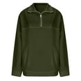 thumbnail image 5 of Paiwinds Men's Half Zip Hoodie with Sleeve Pocket, Lightweight Pullover Top with Zipper Front & Kangaroo Pocket, Casual Athletic Sweatshirt for Streetwear, 5 of 8
