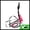Rose Red, variant on Unique Bargains 1 Pack Elegant Feather King Half Face Party Mask Purple