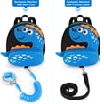 thumbnail image 4 of Mochila para niños pequeños Accmor Cute Dinosaur con correa antipérdida de 1 a 3 años, 4 of 7