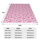 thumbnail image 3 of Balery Cute Watermelon Flamingo Manta de Felpa Suave y Acogedora – Cobija de Franela Aterciopelada para Cama, Lavable y Cálida para Sofá, Mascotas, Transpirable-60"x50", 3 of 7