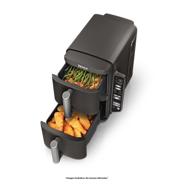 Freidora de Aire Ninja DoubleStack 2 Cestas 7.5 Litros Color Negro