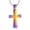 Rainbow, variant on Personalize Cross Urn Pendant Memory Necklace for Cremation Ashes Holder Memorial Jewelry
