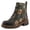 BLACK MULTI, variant on L'Artiste Cordea Booties | Embroidered Leather Ankle Boots with Studded Details