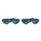 thumbnail image 1 of Gafas de sol para mascotas Greeniant color sólido ABS, 1 of 6