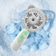 thumbnail image 3 of Handheld Small Fan Portable Misting Fan - Rechargeable Handheld Personal Spray Water Mist Fan 2000mAh Mini Cooling Hand Fans for Travel,Outdoors,Makeup,Camping,Home,and Office Use, 3 of 4