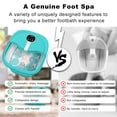 thumbnail image 2 of Masaje rotativo eléctrico plegable FOOT SPA HOSPAN con calor, 2 of 8