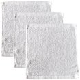 thumbnail image 1 of 3 Pcs Serviettes Jetables en Coton Serviette à Main Carrée pour Salle de Bain Hôtel Salon, 1 of 8