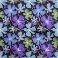 thumbnail image 1 of oneOone Cotton Cambric Purplish Blue Fabric Floral Sewing Craft Projects Fabric Prints By Yard 56 Inch Wide, 1 of 4