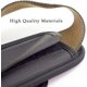 thumbnail image 5 of 2 cojines de hombro con correas suaves, cojín de repuesto, largo y súper cómodo para bolsos, viajes y deportes, color negro, 5 of 5