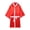 Red, variant on Joernso Unisex Long Sleeve Belt Competition Training Boxing Robe Kickboxing Gown Uniform