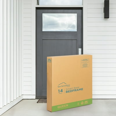 Buy Zinus 14 Smartbase Zero Assembly Mattress Foundation Metal Platform Bed Frame Full Online In Turkey 15739162