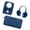 Dark Blue, variant on Jesscasday Camera Storage Solution With Quick Access And Carabiner Clip Attachment for 360