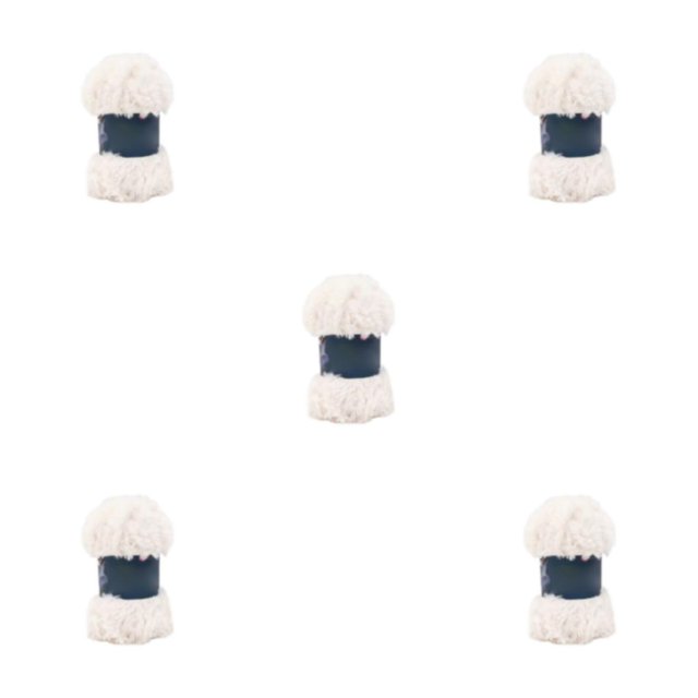 Billuyoard Hilo de punto Pelota de piel Suministros de costura DIY Prop Ropa de Cachemira colorida Ropa Piel Cerrar Herramientas de tejer Blanco Type2 NO2