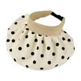 thumbnail image 1 of Sombrero de sol plegable para mujer, gorra de ala ancha, visera, gorra de playa de verano para Blanco, 1 of 9