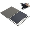 thumbnail image 1 of HLONK Low Power Writing Tablet Drawing Board Study Daily Notes Black Faux Leather Case, 1 of 8